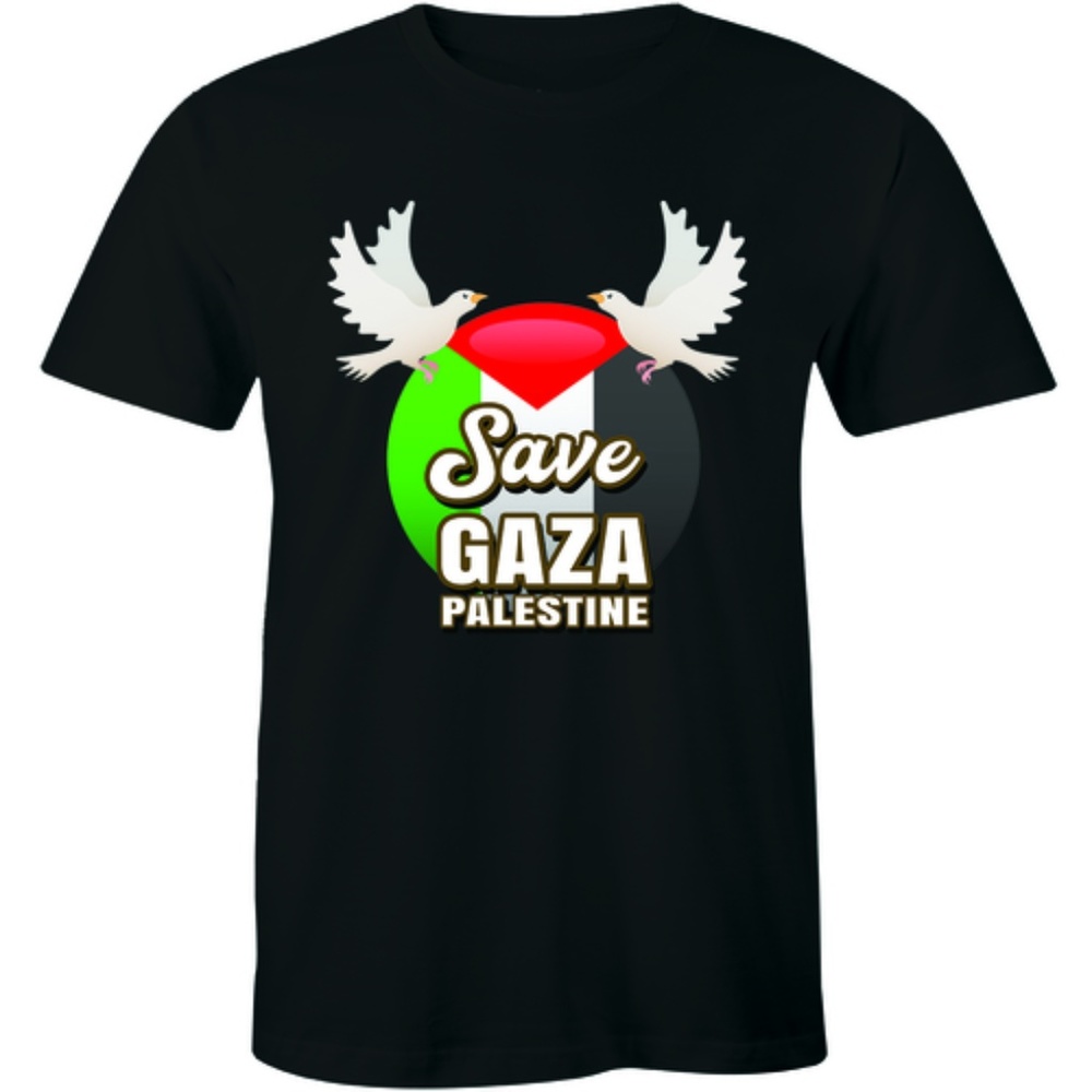 Save Gaza Palestine Protest Charity Muslim T-shirt